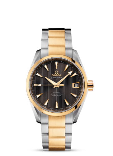 Omega Seamaster Aqua Terra 150M Co-Axial 38.5 Stainless Steel / Yellow Gold / Grey / Bracelet